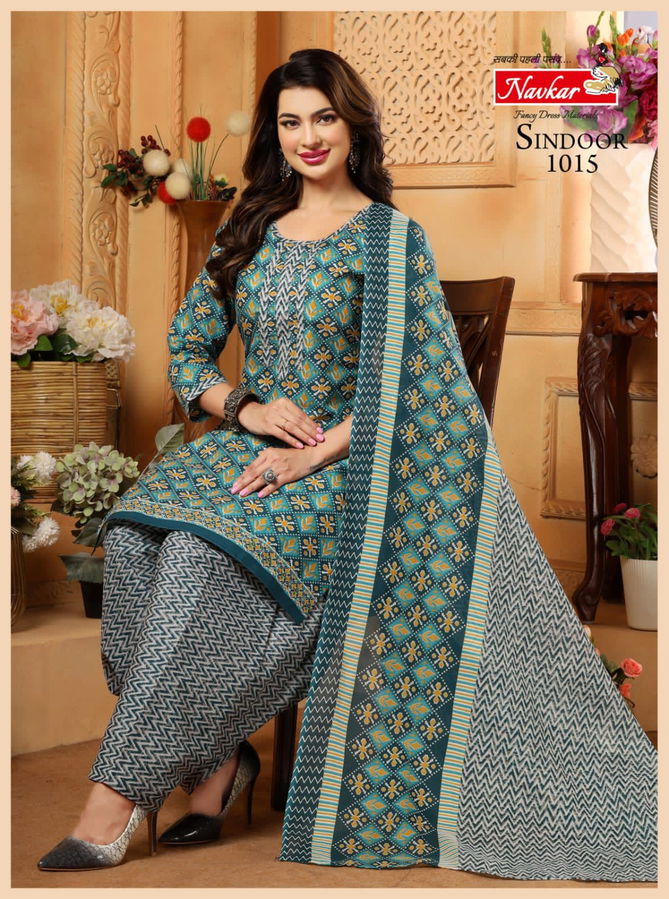 Navkar Sindoor Vol 20 Cotton Printed Readymade Suits Catalog
